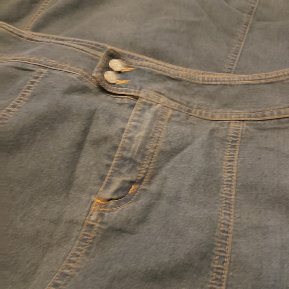 Blue Asphalt full length skirt - Picture 2 of 6